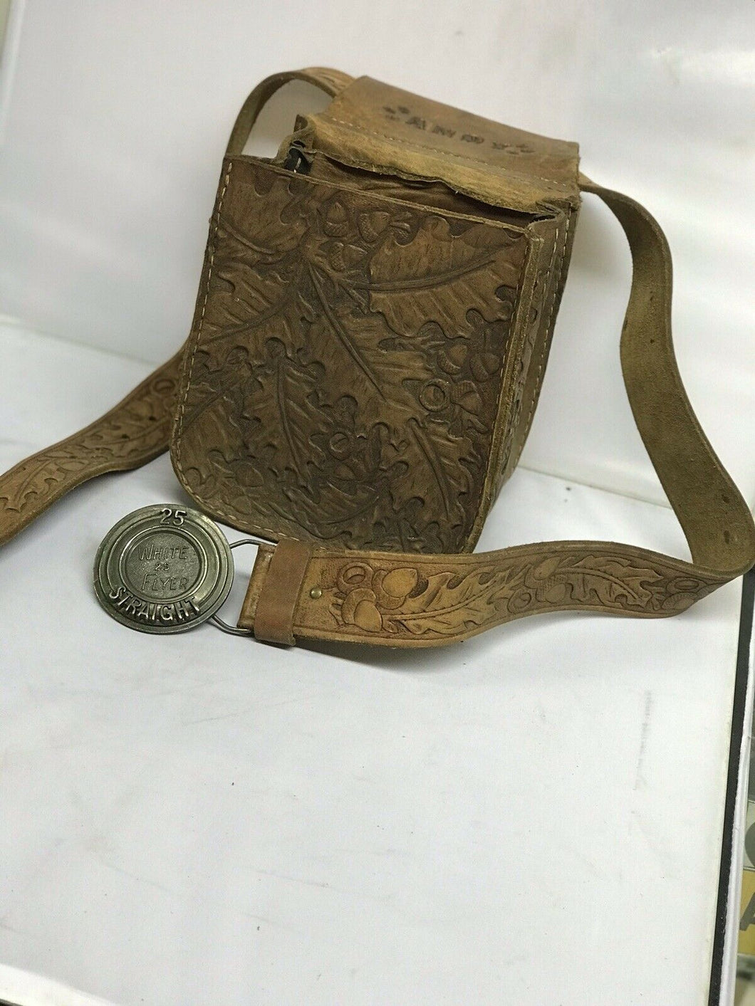 Leather Cartridge Bag & Belt