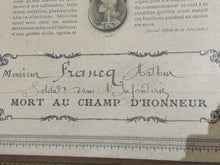 World War 1 Medal Presentation