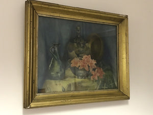 Edwardian Framed Still Life Watercolour