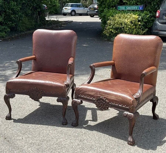 Country House Gainsborough Library Armchairs