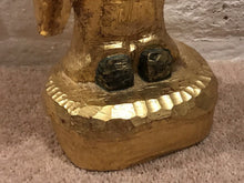 Kinjo Yasuko b1945, Japanese Wood Sculpture “ Female Diety “
