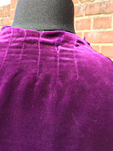 True Vintage Purple Velvet Velour Jacket