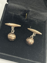 Rolled Gold Vintage Football Cufflinks