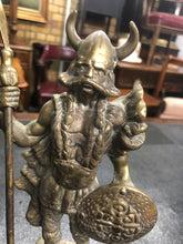 Viking Figure. Highly Detailed And Made Of Solid Brass