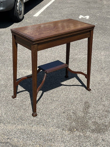 Arts & Crafts Oak & inlaid Games / Card Table