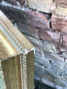 Large Mirror In a Wooden Gold Gilt Frame