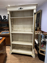 French Style Tall Open Bookcase , Adjustable Shelves.