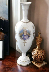 Victorian Decorated Porcelain Vase