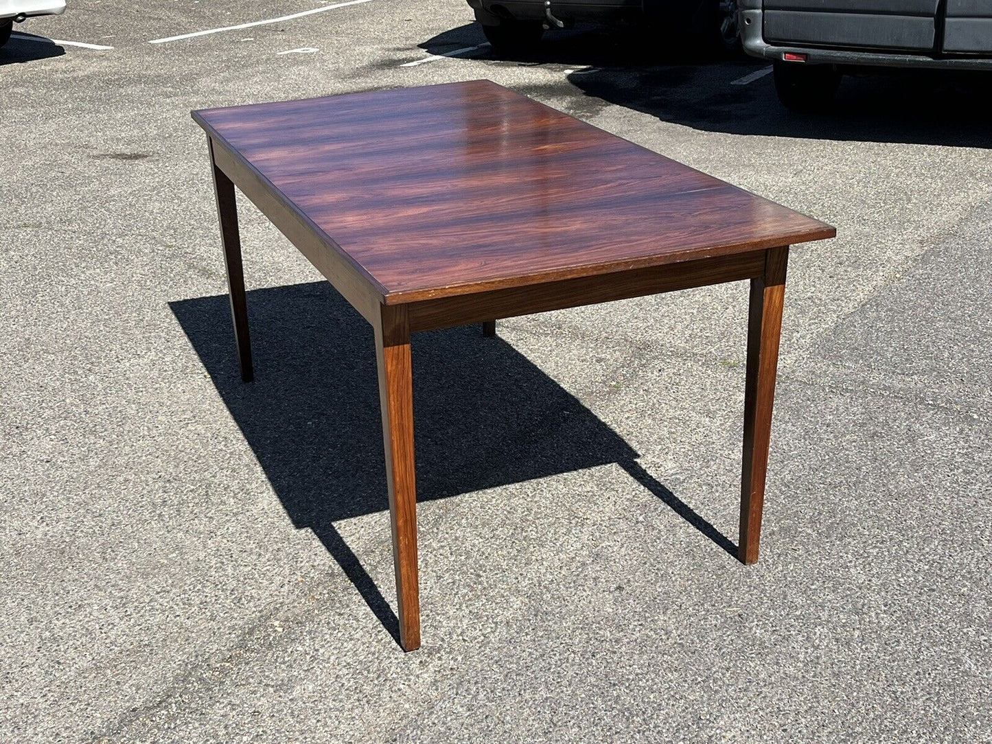 Mid Century Rosewood Dining Table
