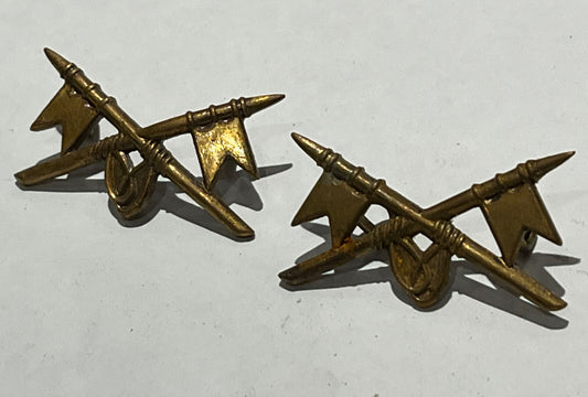 Pair Of Cap Badges