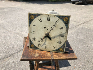 Pine Grandfather Clock
