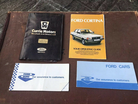 1979 Ford Cortina Owners Booklets