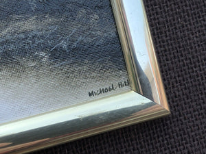 Michael Hill. Framed, Signed