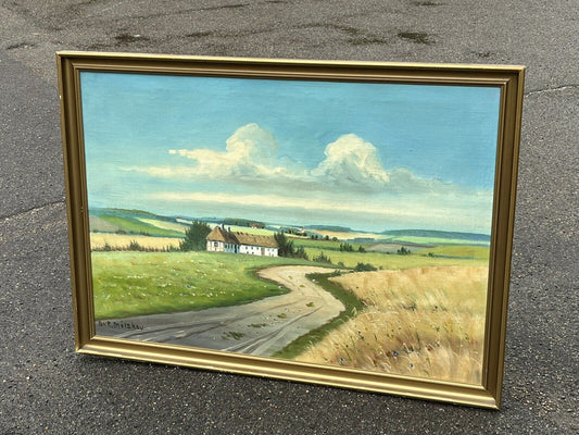 Oil On Canvas, Signed Molskov