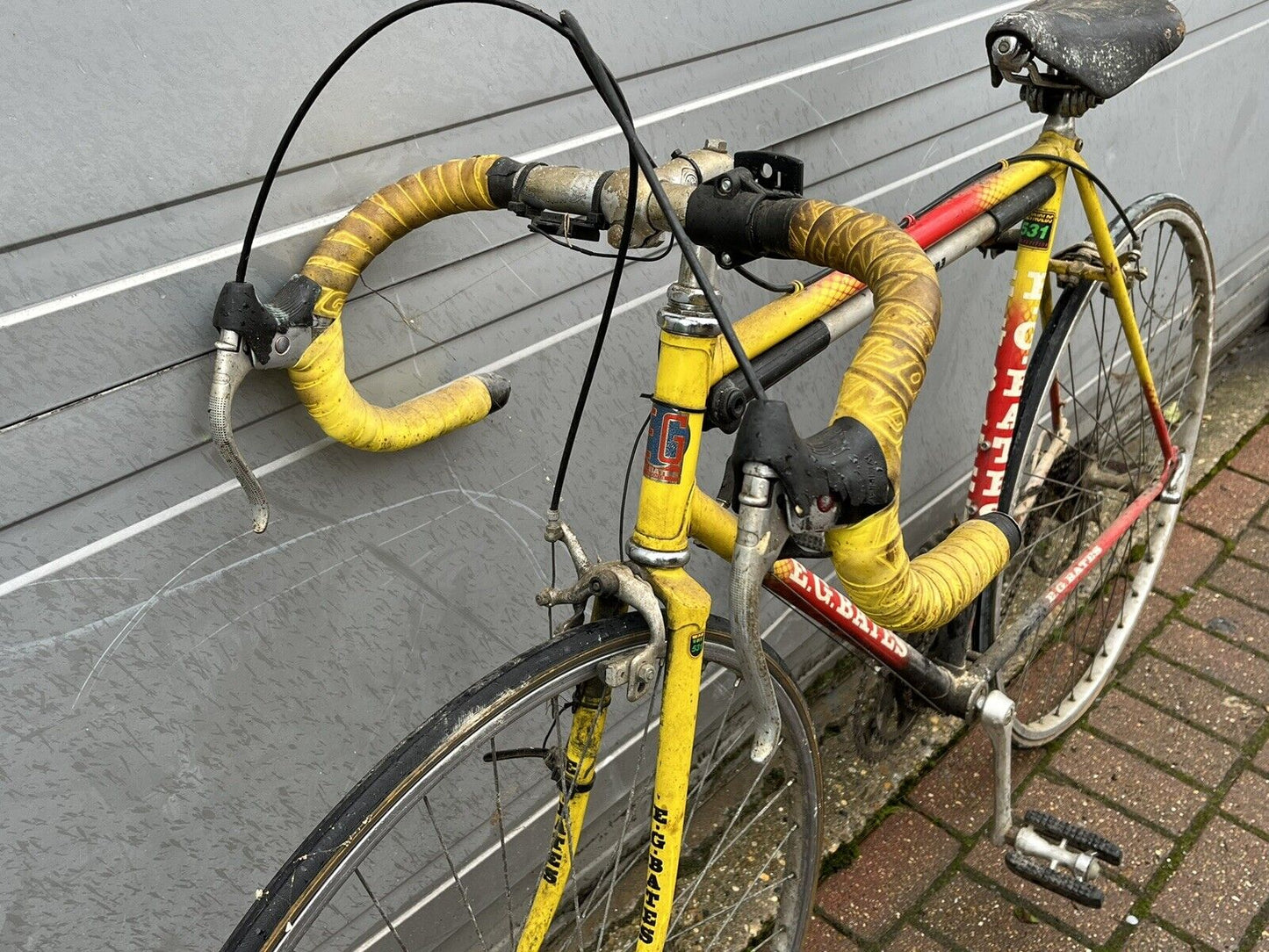 Vintage E G Bates Racing / Touring Bike