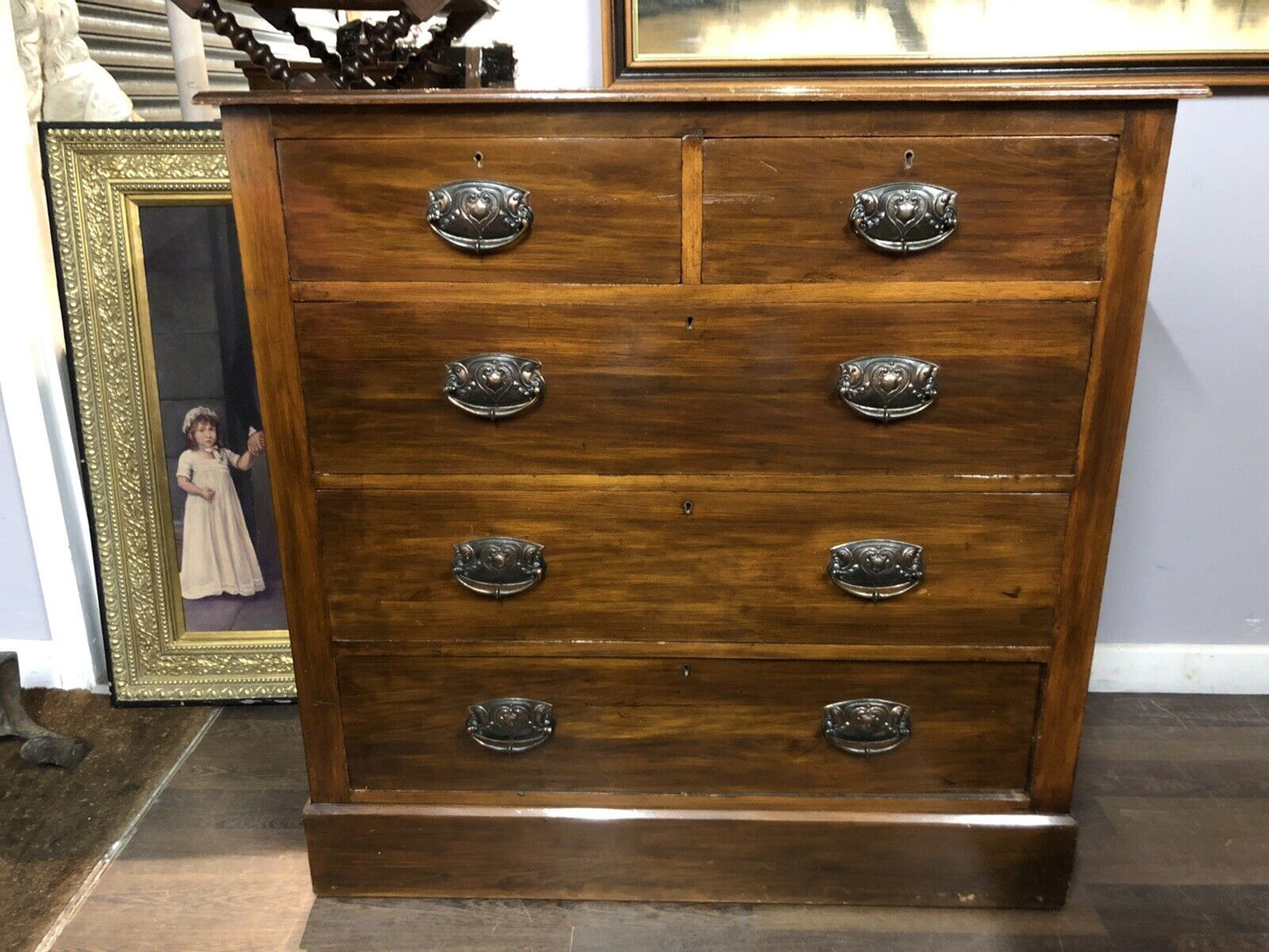 Arts & Crafts Chest Of Drawers. Very Good Quality