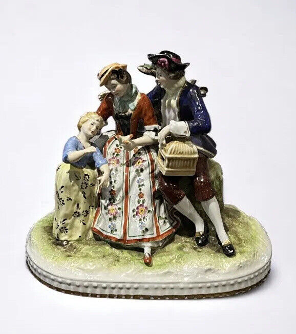 German Porcelain, Large In Size. We Ship Worldwide