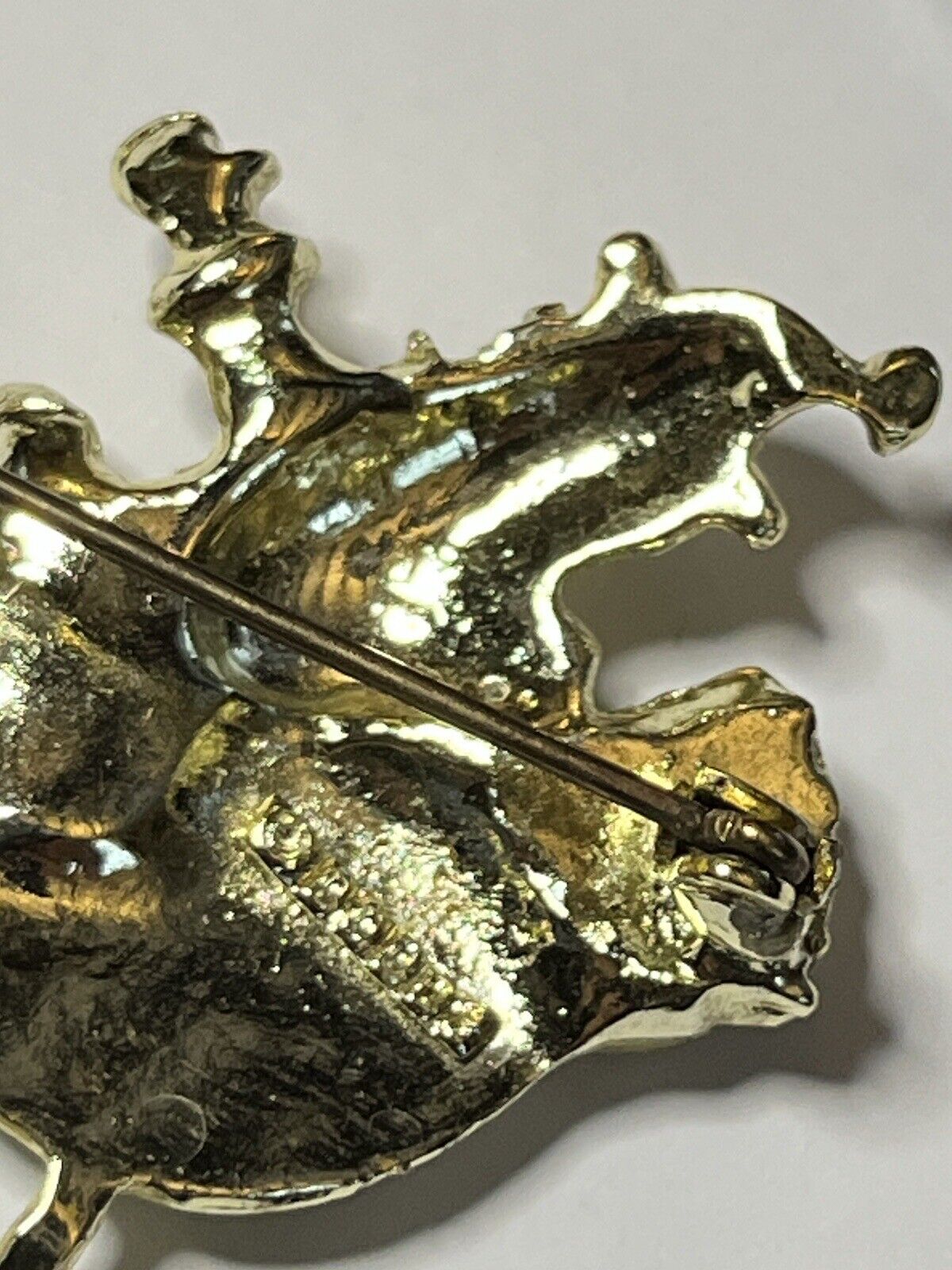 Vintage Dodge Signed Christmas Brooch