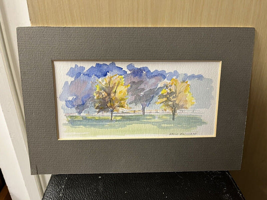 Signed Watercolour  By Enid Fairhead