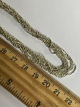 Vintage Silver 925 Multi Strand Necklace