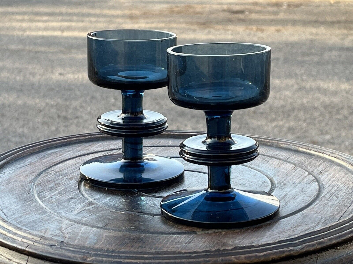 Mid Century Candle Holders