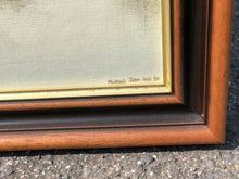 Michael John Hill. Framed, Signed, Dated.