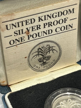 1985 Silver Proof One Pound Coin