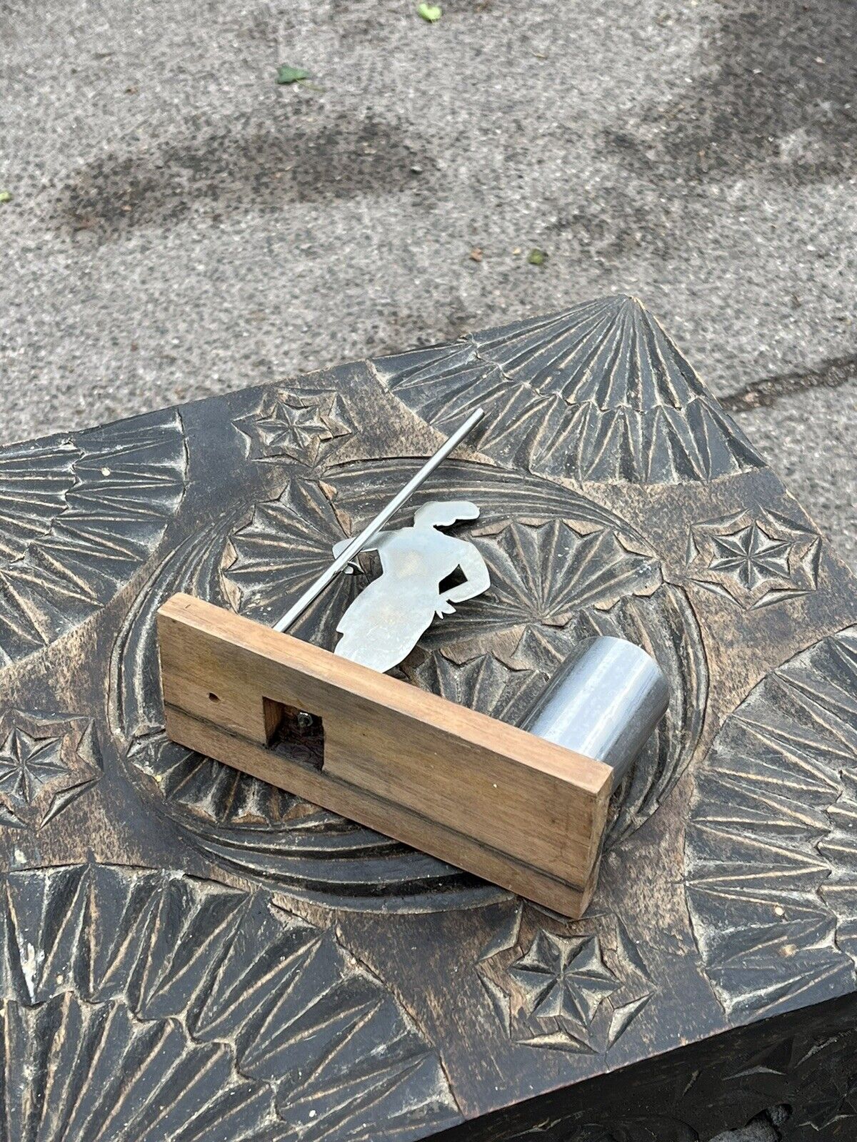 Art Deco Desk Stand. Pen Holder.