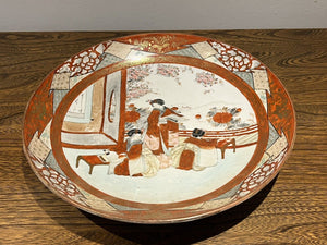 Antique Satsuma Plate.