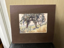 Signed Watercolour " Dusk In St James Park " By Enid Fairhead