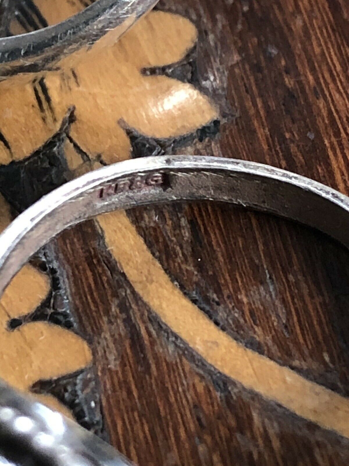 Vintage Silver 925 Tigers Eye Ring