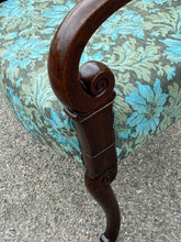 Regency Mahogany Country House Library Armchair.