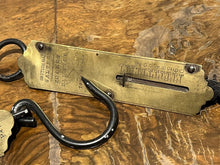 Antique Brass Salter Pocket Balance Scales