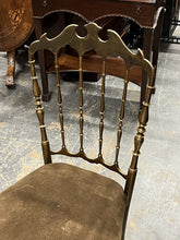 Mid Century Brass Chiavari Chairs