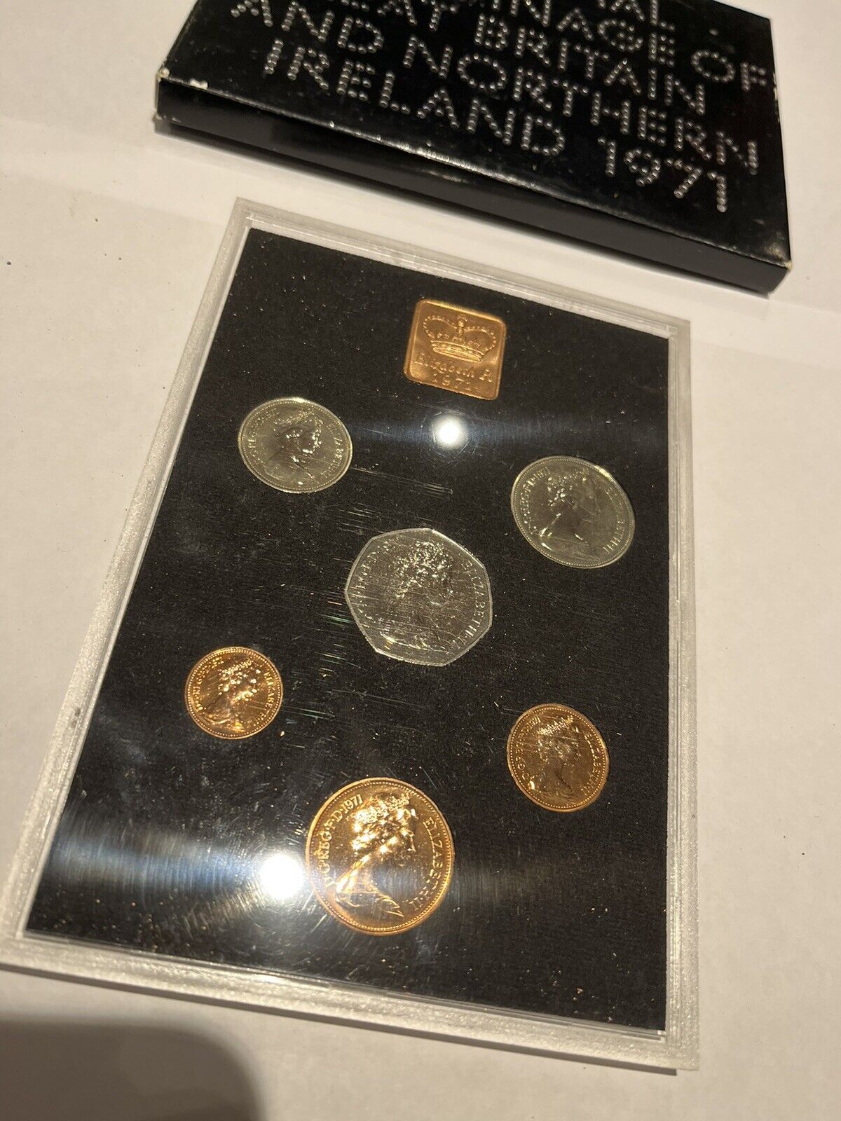 1971 The Decimal Coinage Of Great Britain & Northern  Ireland Collection