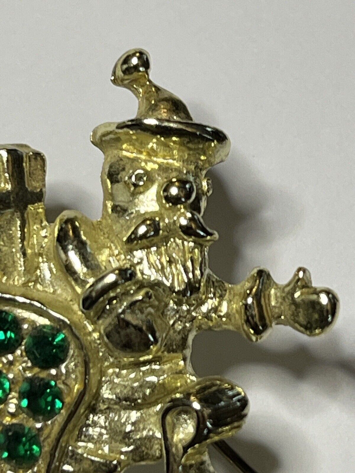 Vintage Dodge Signed Christmas Brooch