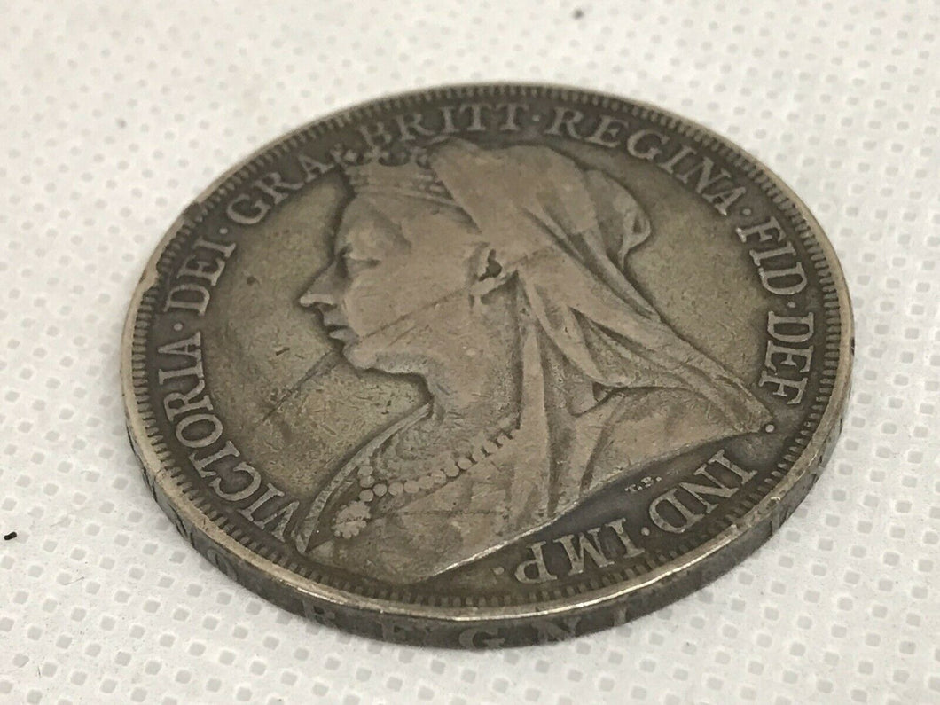 1897 Victorian Silver Crown