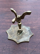 Miniature Brass tilt top table