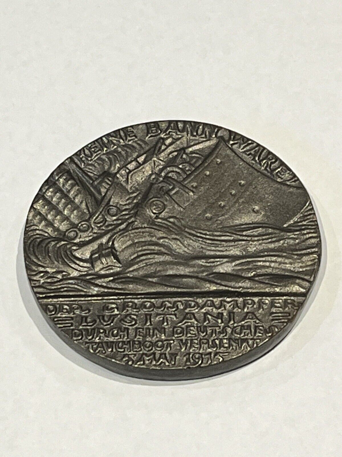The Lusitania German Medal