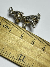 Vintage Silver 925 Detailed Dog Pendant 7.99g