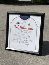 Signed Spurs Shirt, Framed With Authenticity Certificate .
