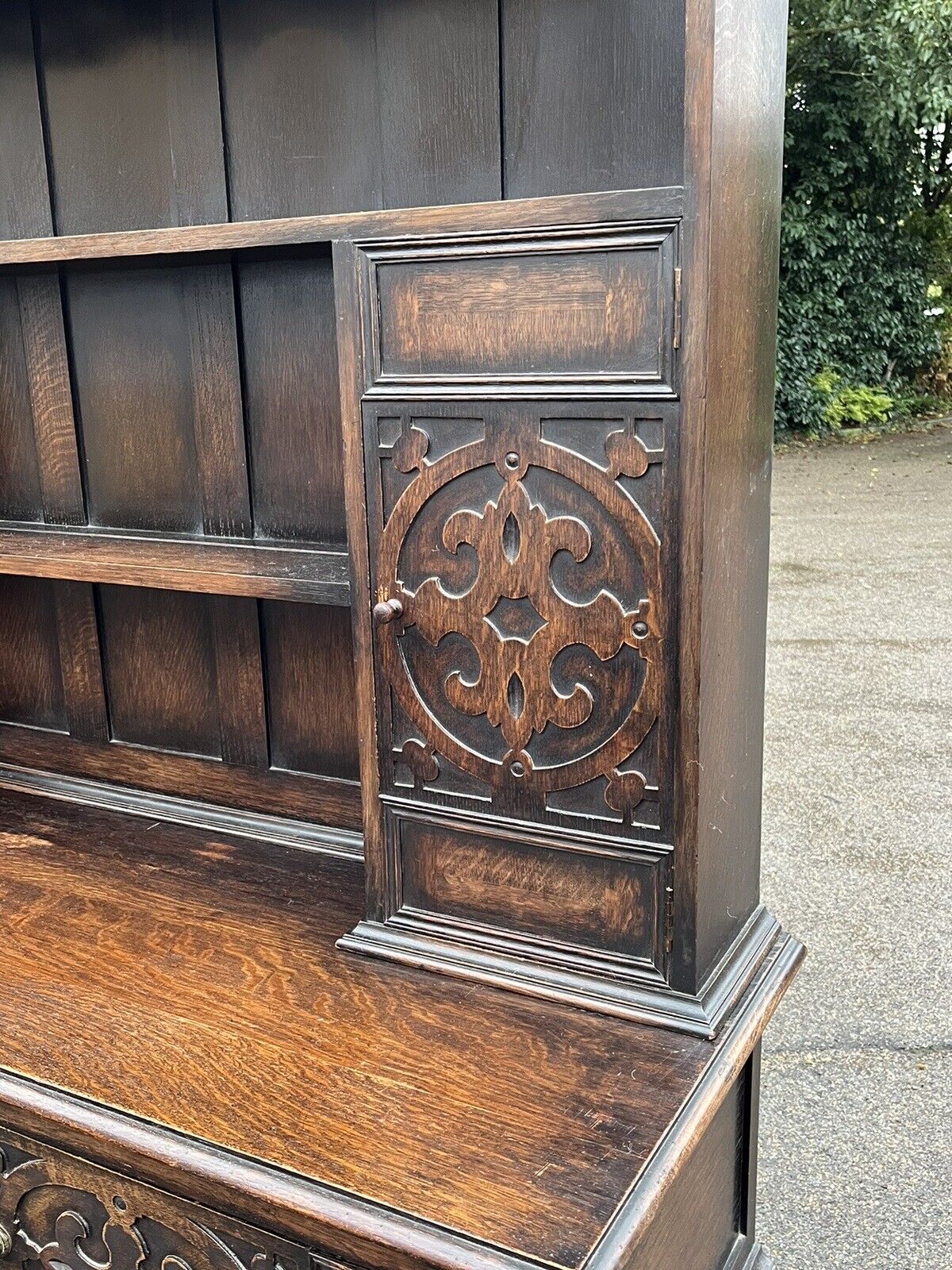 Oak Dresser By Denby & Spinks Of Leeds, Circa 1930's.