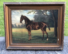 Oil On Canvas “ Red Knight “ By Timothy B Whitby, 1916 In Gilt Frame. 79x64cms