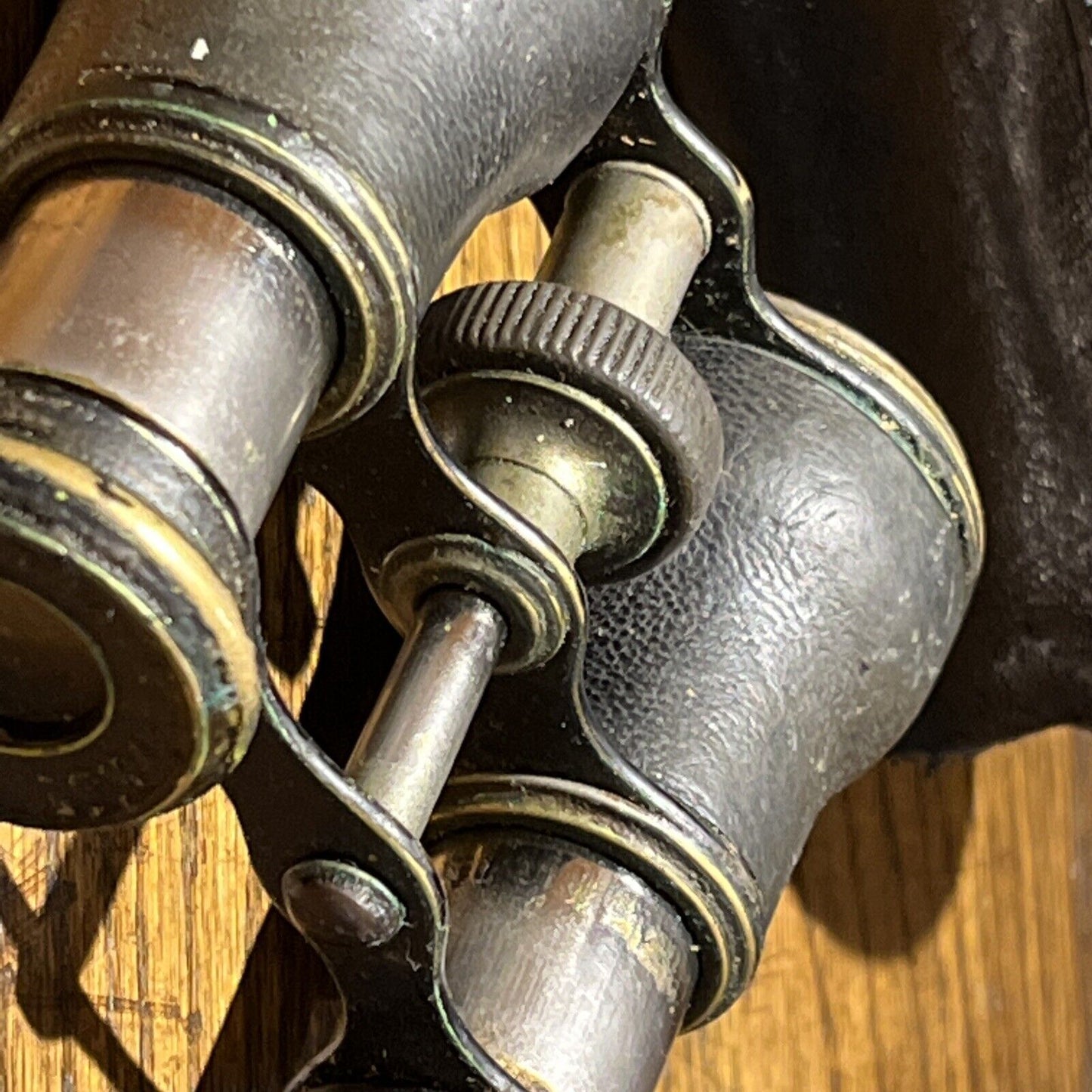 Antique Opera Binoculars Original Leather Lined  Case