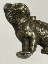 High Quality Plaque Of A Cat, Possibly Silver
