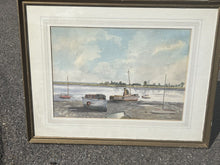 Marine Watercolour Signed Charles
