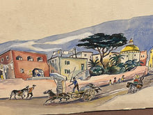 Originally Watercolour Illustrations Works By N Osten Sacken