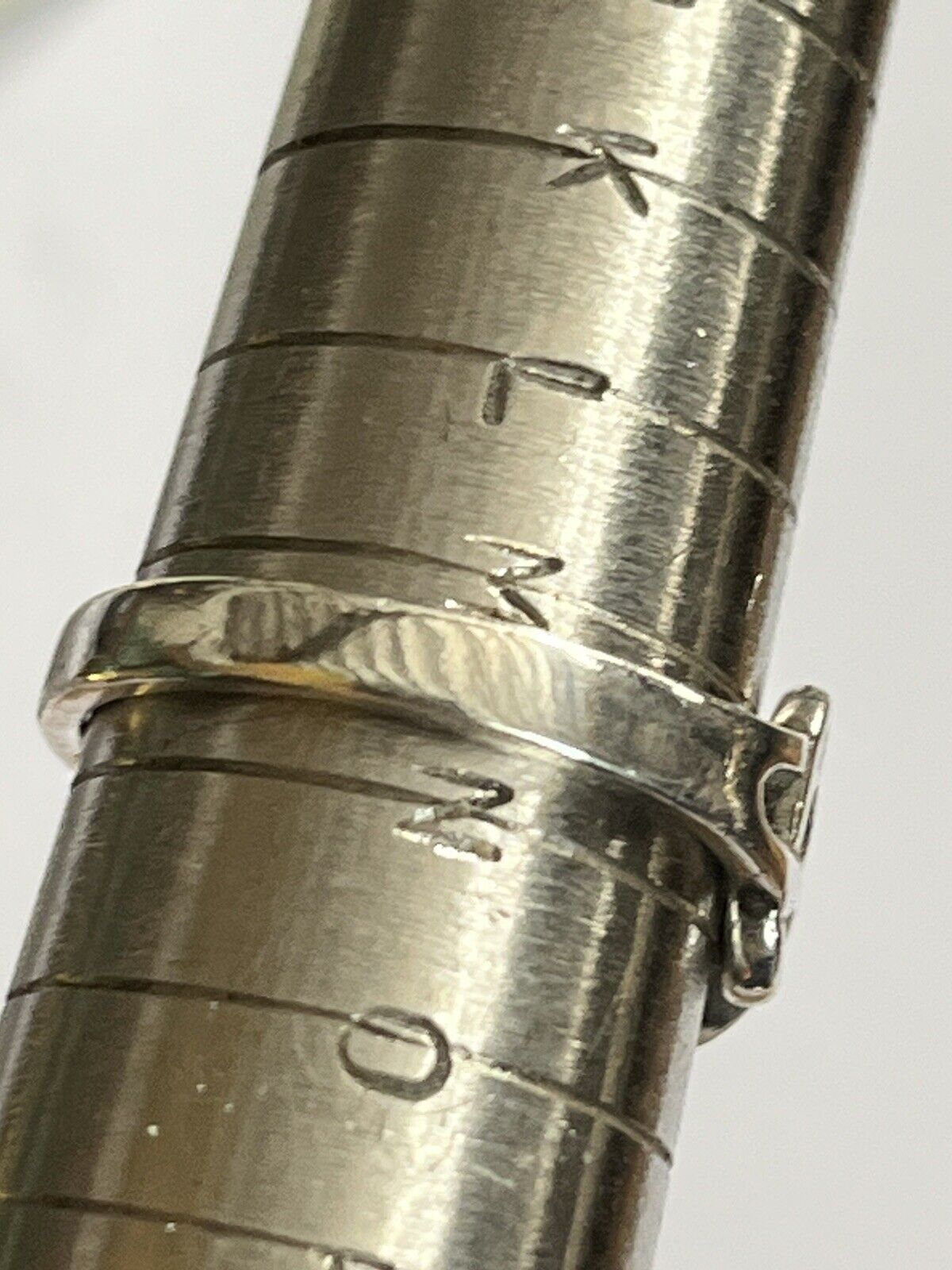 Vintage Silver 925 Celtic Cubic Zirconia Ring