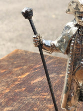Silver Plate Figure. Town Squire, Highly Detailed Figure