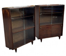 Mid Century Pair Of Bookcases By Beaver & Tapley.
